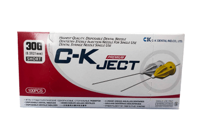 C-K JECT Disposable Dental Needle 30G (0.3x25mm)