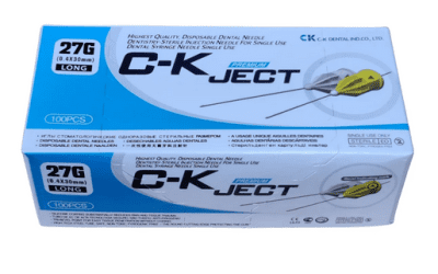 C-K JECT Disposable Dental Needle 27G (0.4x30mm)