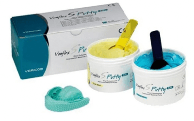 Vonflex S Putty (Base 280 ml X 1 bottle + Catalyst 280 ml X 1 bottle)